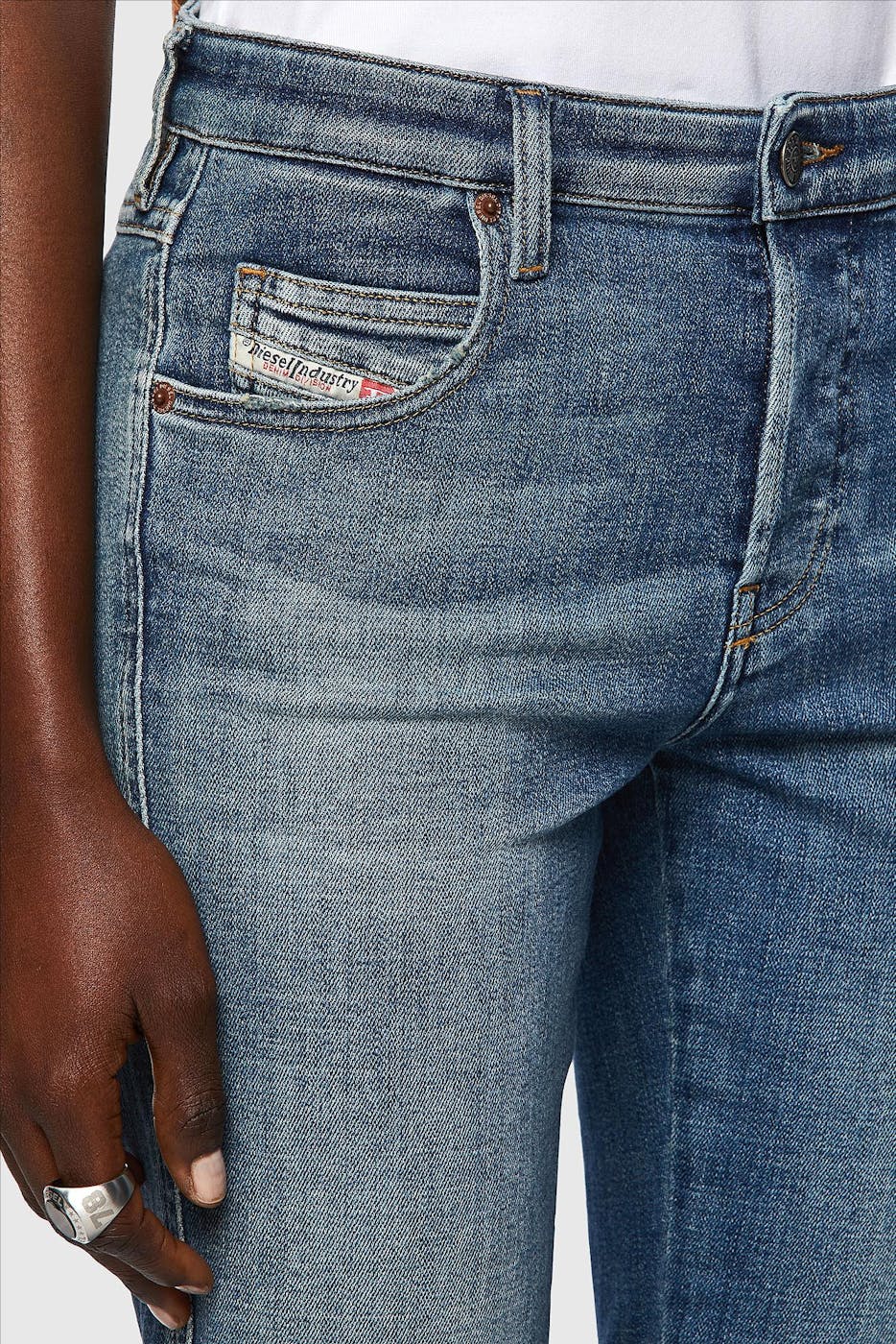 Diesel - Lichtblauwe Babhila slim jeans