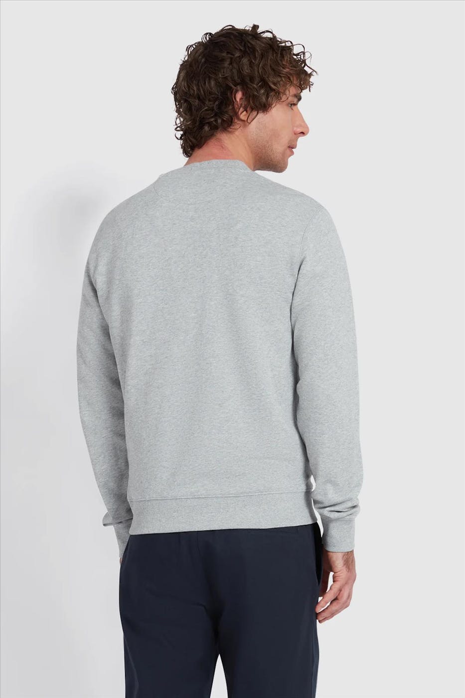 FARAH - Grijze Tim sweater