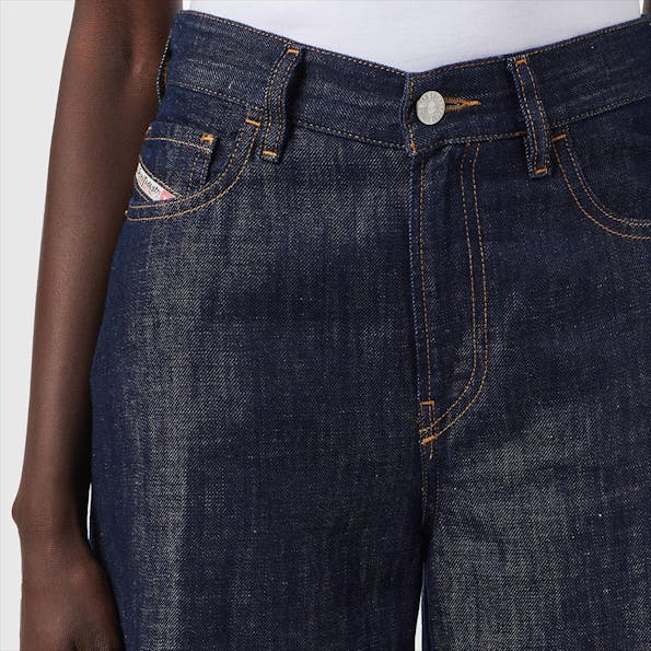 Diesel - Donkerblauwe Widee wide jeans