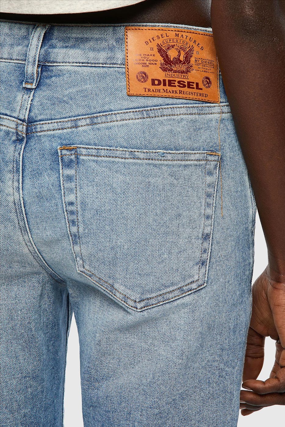 Diesel - Lichtblauwe D-Joy slim jeans
