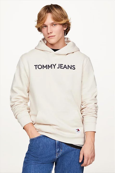 Tommy Jeans - Beige Bold Classics hoodie
