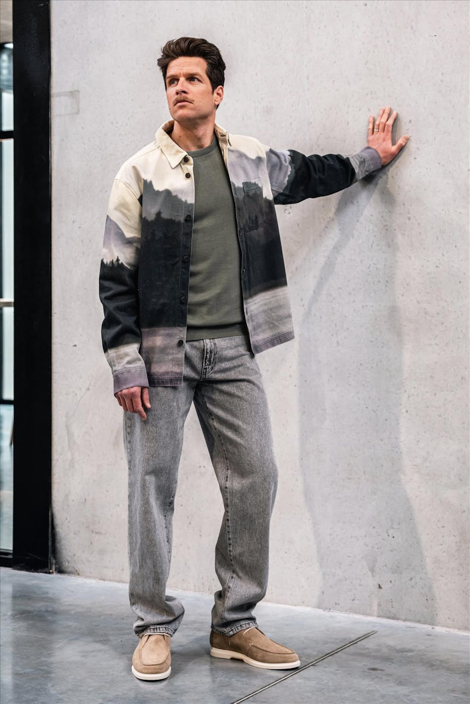 WOODBIRD - Grijze Leroy jeans