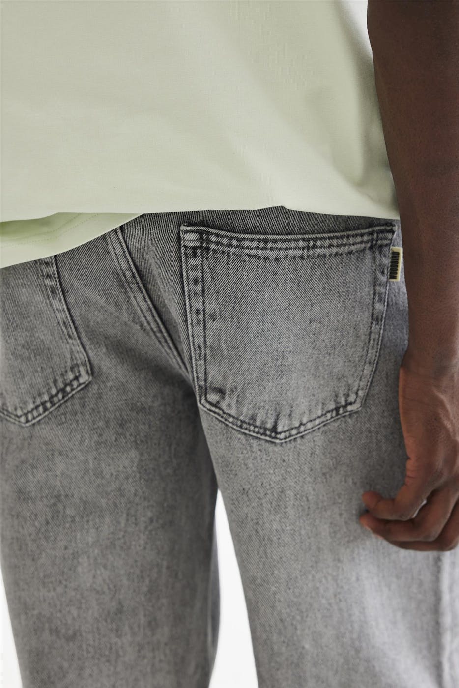 WOODBIRD - Grijze Leroy jeans