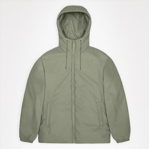 RAINS - Grijsgroene Lohja Insulated jas