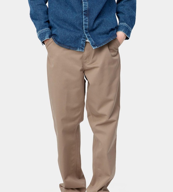 Carhartt WIP - Beige straight fit Simple Pant