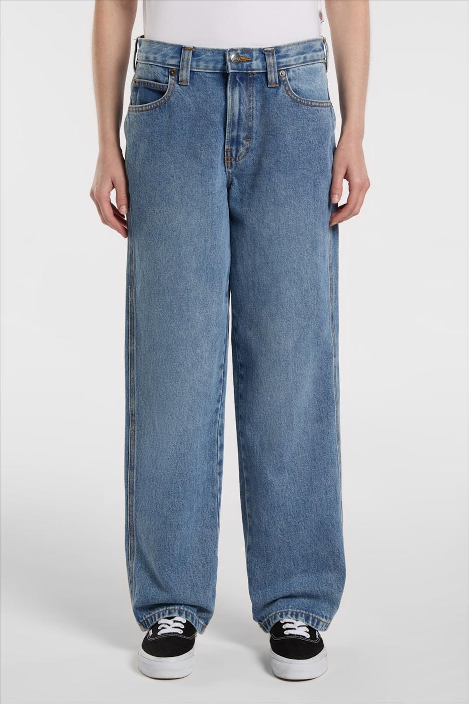 Dickies - Blauwe Farner relaxed straight jeans