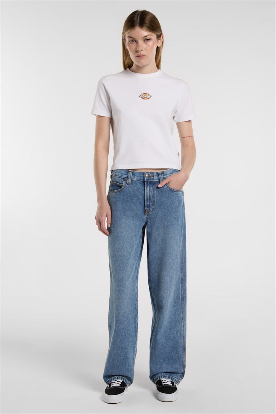 Dickies - Blauwe Farner relaxed straight jeans