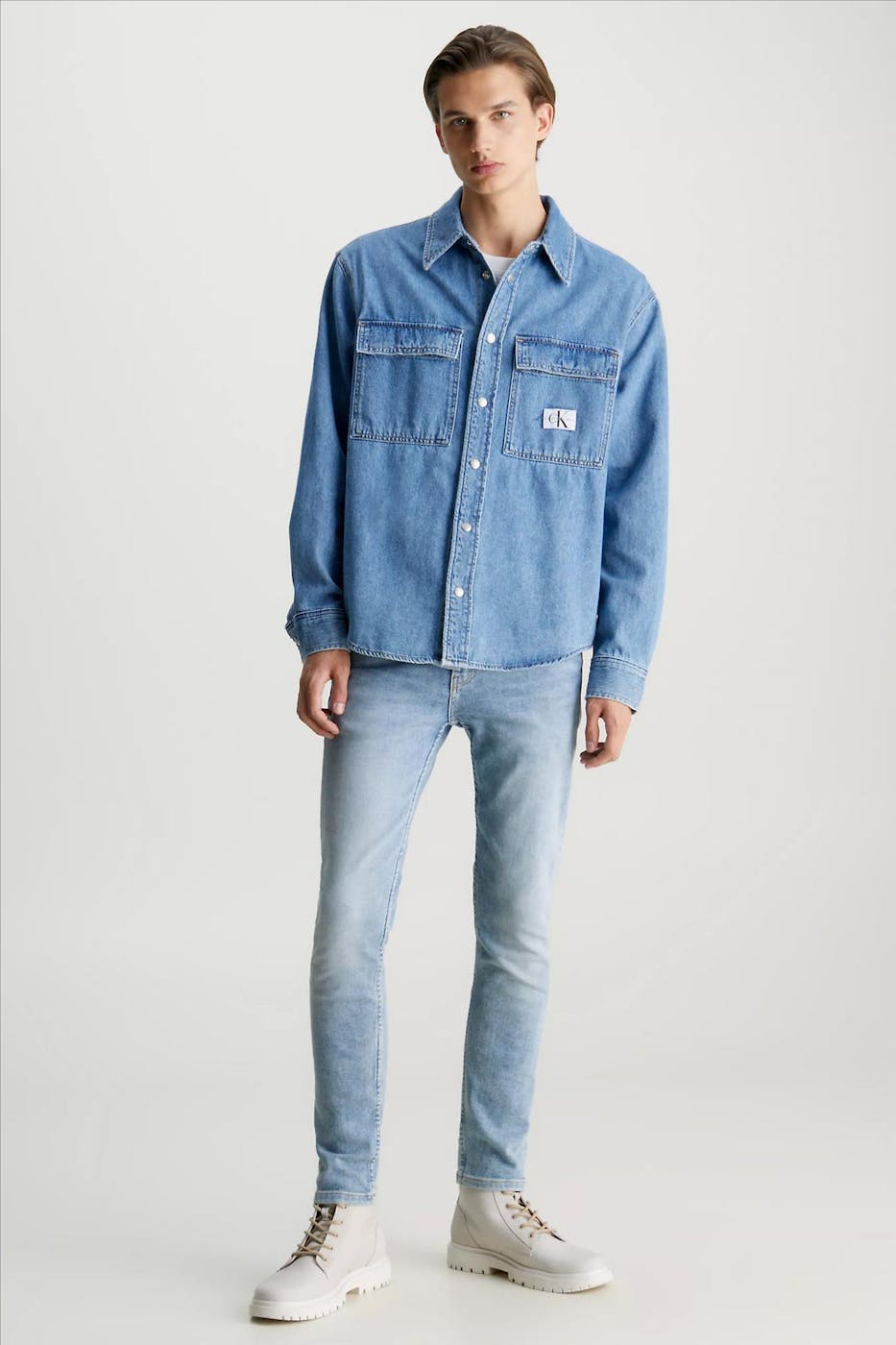 Calvin Klein Jeans - Lichtblauwe Skinny jeans