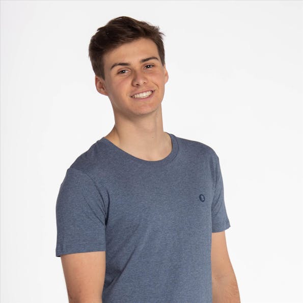 Brooklyn - Blauwe B Icon Logo T-shirt