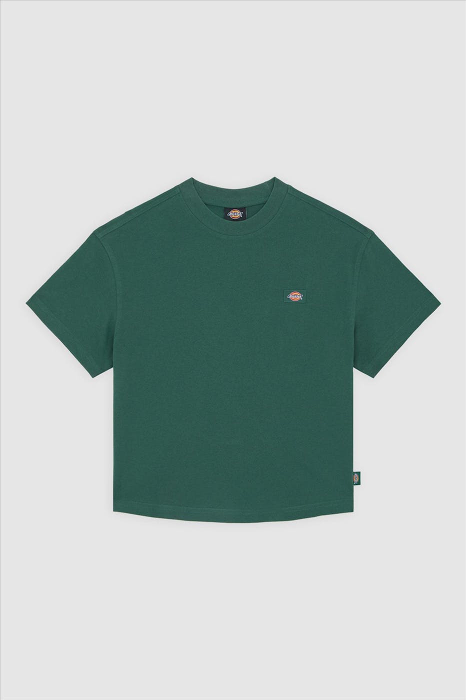 Dickies - Donkergroene Oakport Boxy T-shirt