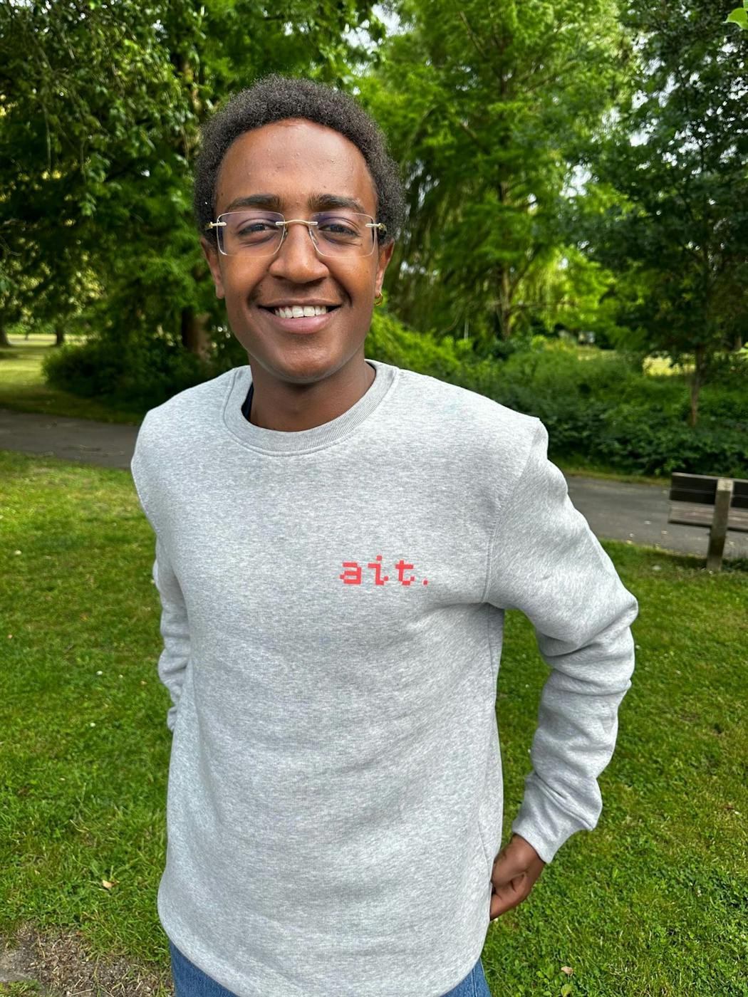 Brooklyn - Lichtgrijze Ait. sweater