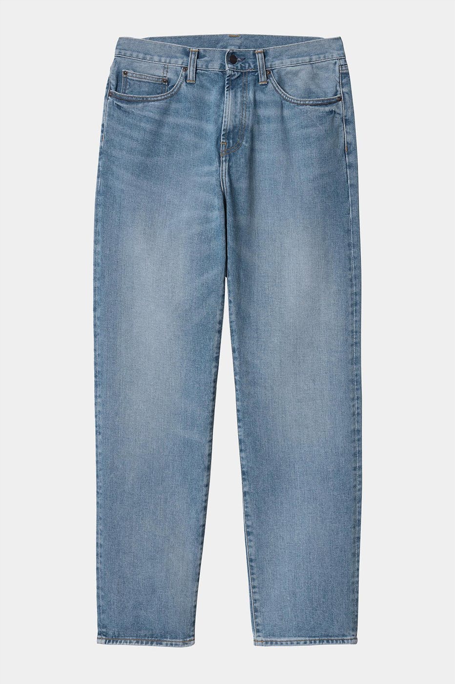 Carhartt WIP - Lichtblauwe Pontiac straight jeans