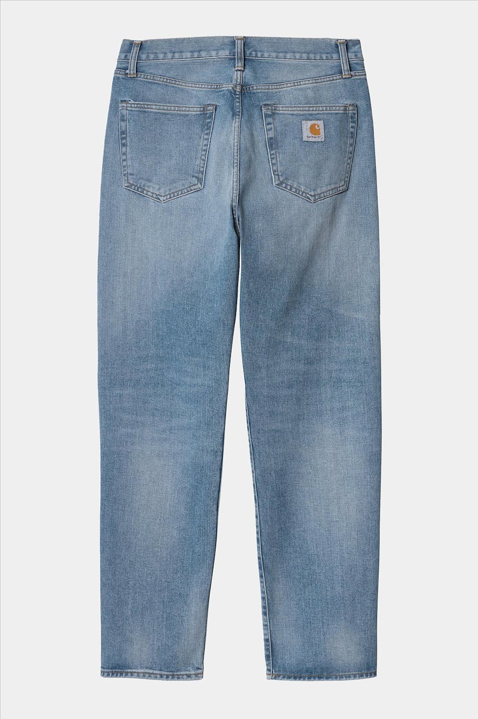 Carhartt WIP - Lichtblauwe Pontiac straight jeans