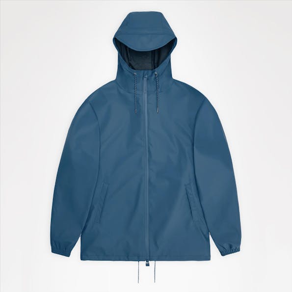 RAINS - Middenblauwe Storm Breaker jas