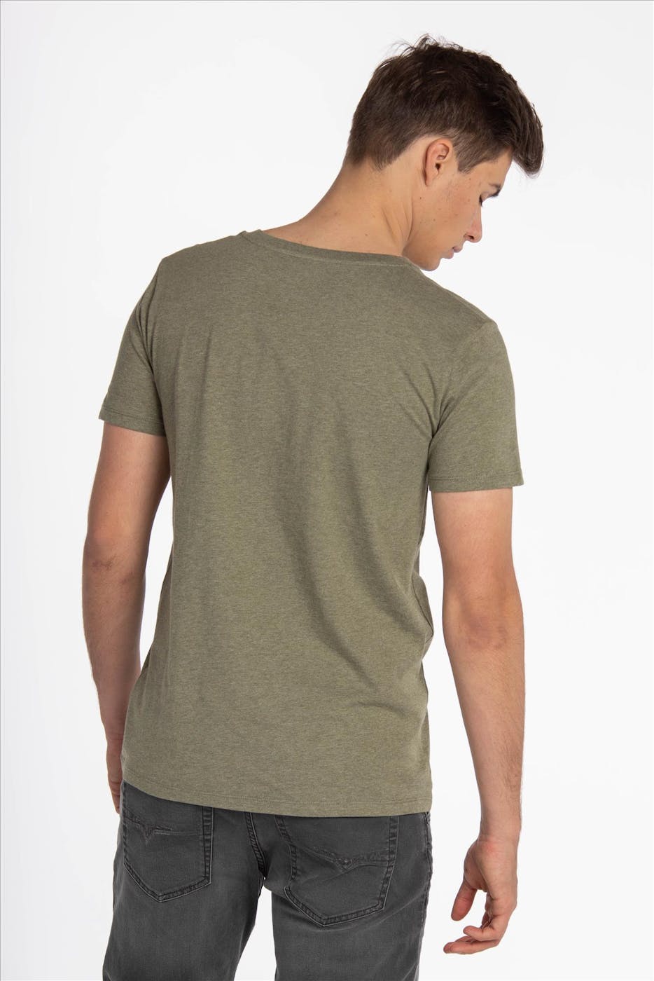 Brooklyn - Kaki B Icon Logo T-shirt