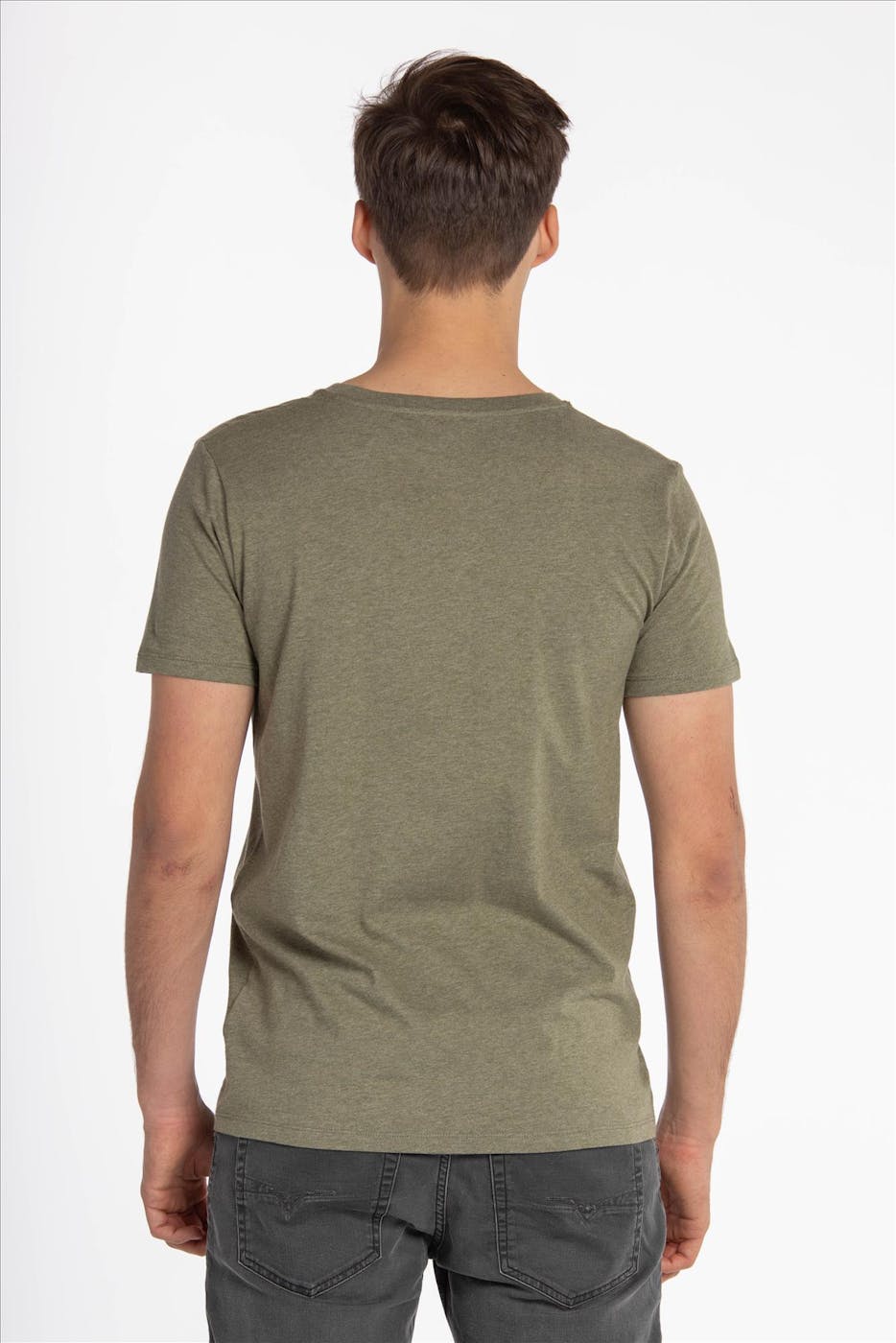 Brooklyn - Kaki B Icon Logo T-shirt