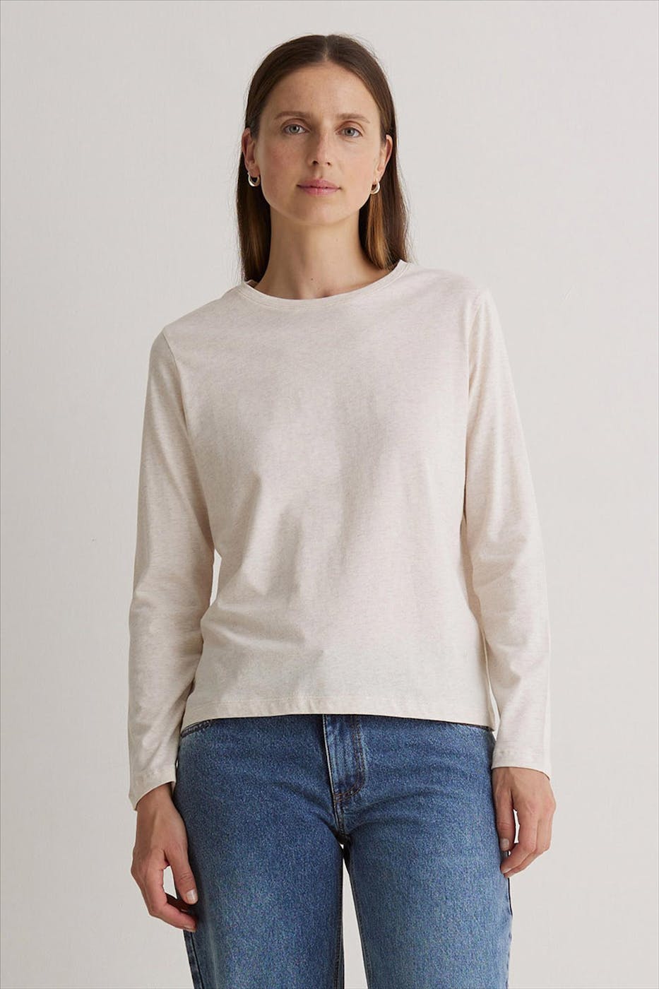 YERSE - Ecru Basic longsleeve