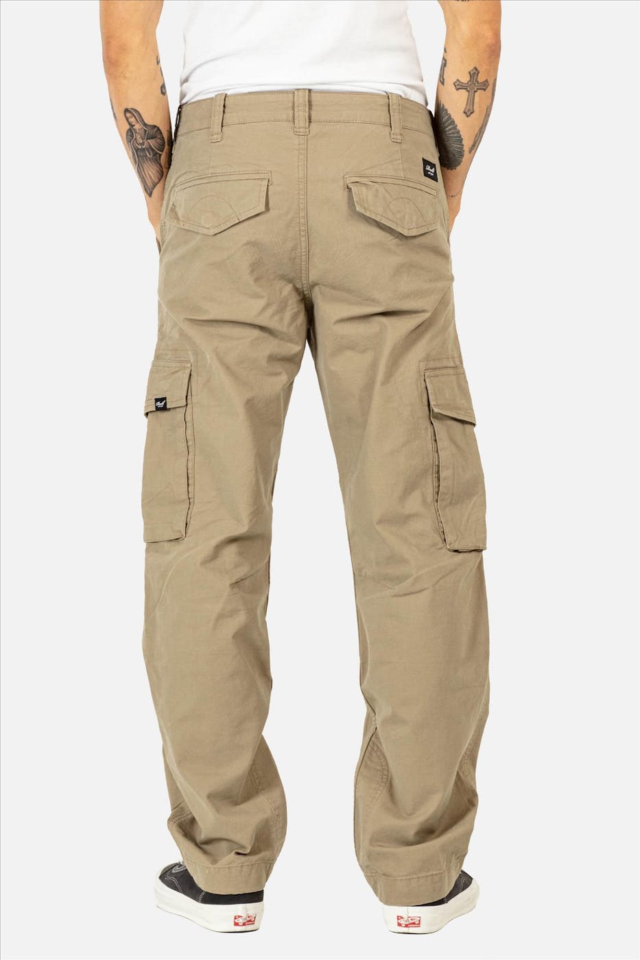Reell - Beige Flex Cargo broek