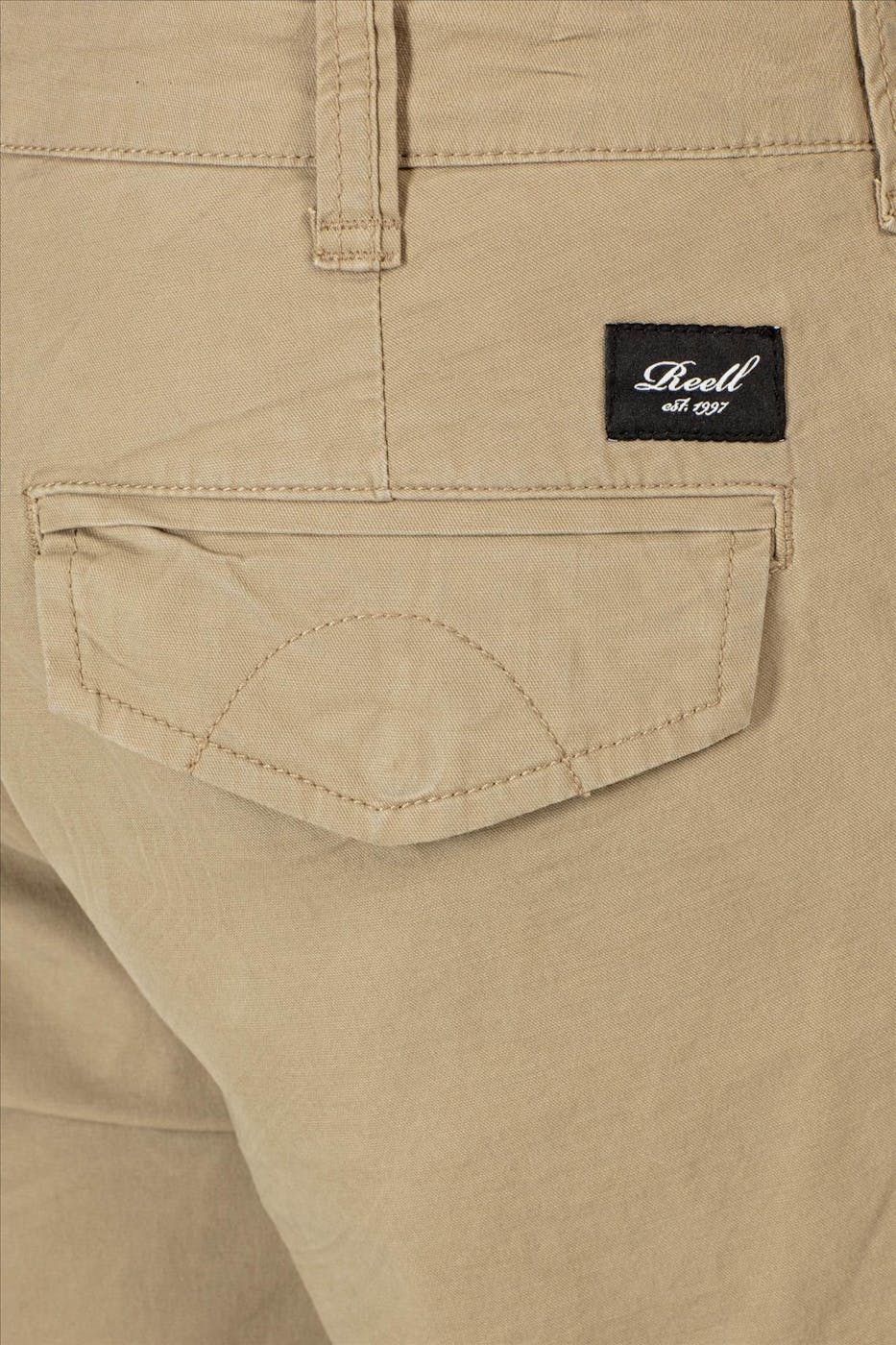 Reell - Beige Flex Cargo broek