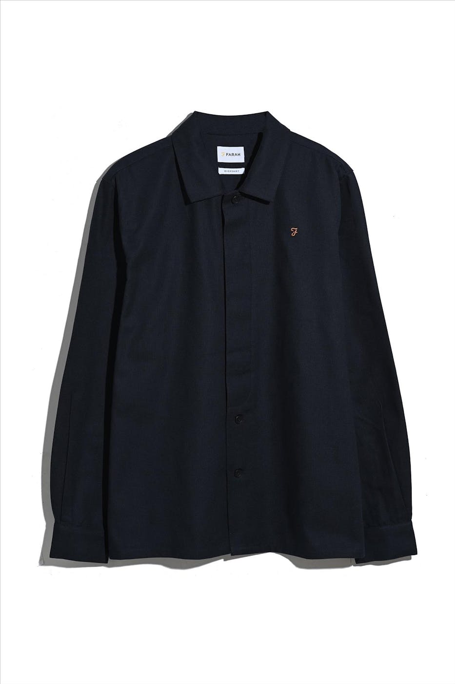 FARAH - Donkerblauwe Callier jacket