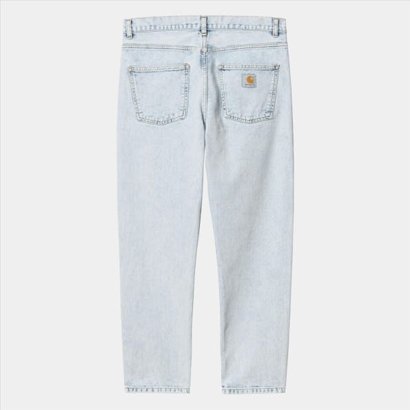 Carhartt WIP - Lichtblauwe straight tapered Newel Pant