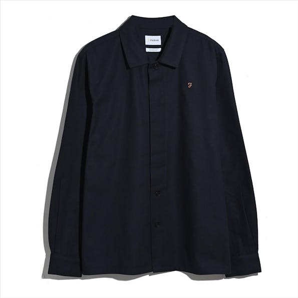 FARAH - Donkerblauwe Callier jacket