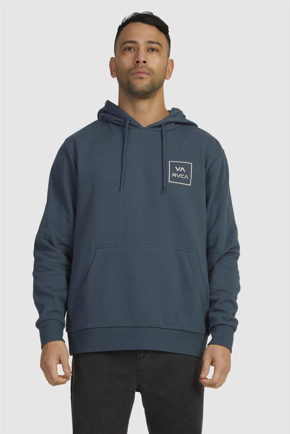 RVCA - Grijsblauwe All The Ways hoodie