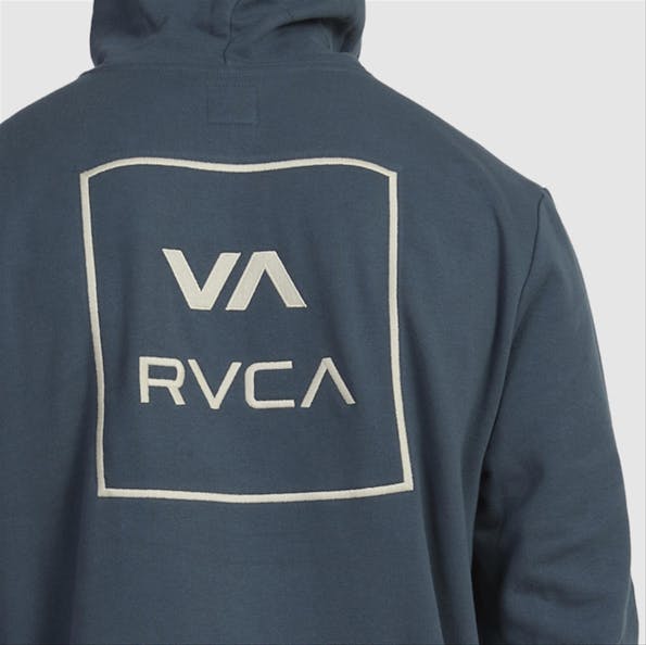 RVCA - Grijsblauwe All The Ways hoodie