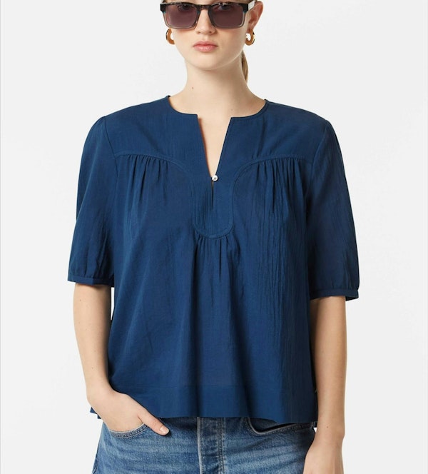 Scotch & Soda - Donkerblauwe blouse