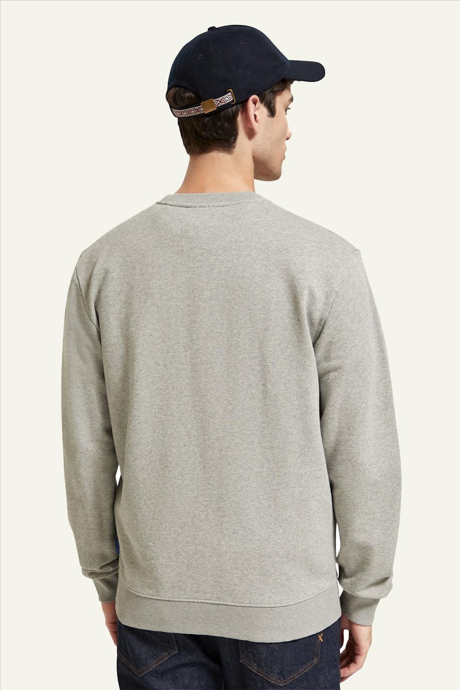 Scotch & Soda - Grijze Eat The Beat sweater