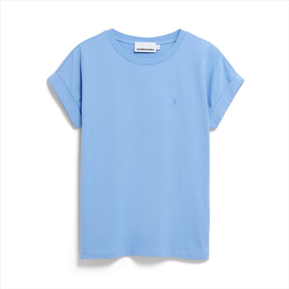 Armed Angels - Lichtblauwe Idaara T-shirt