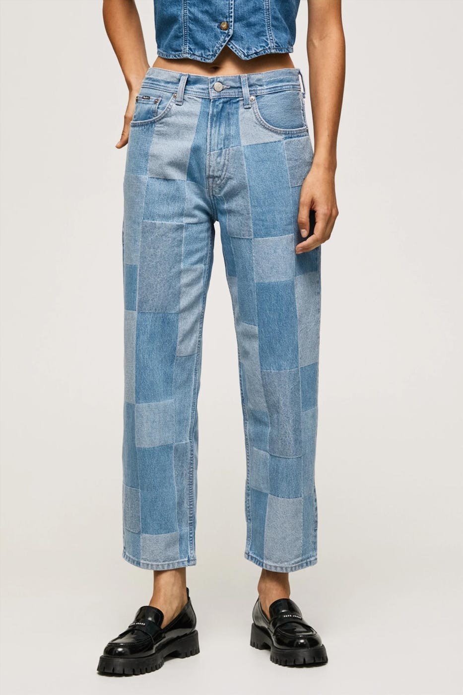 Pepe Jeans London - Lichtblauwe Dover Weave jeans