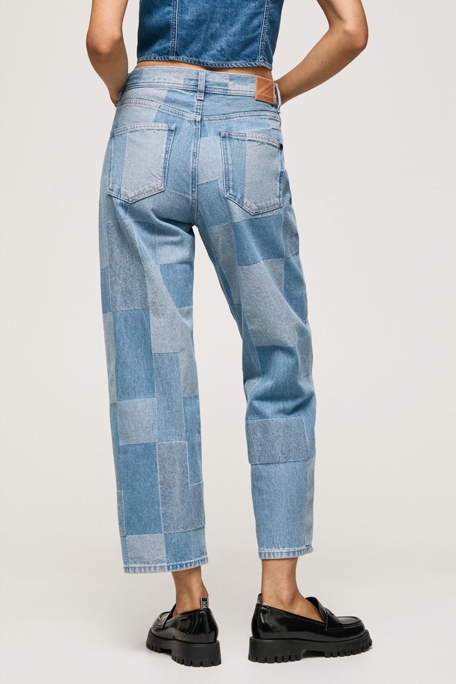 Pepe Jeans London - Lichtblauwe Dover Weave jeans