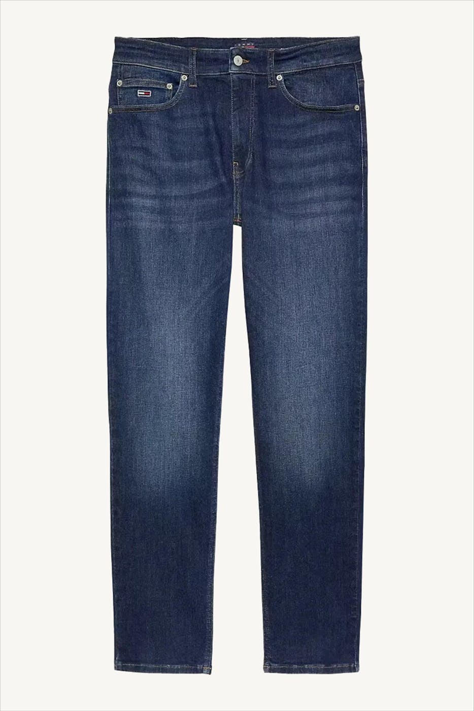Tommy Jeans - Donkerblauwe Ryan slim straight jeans