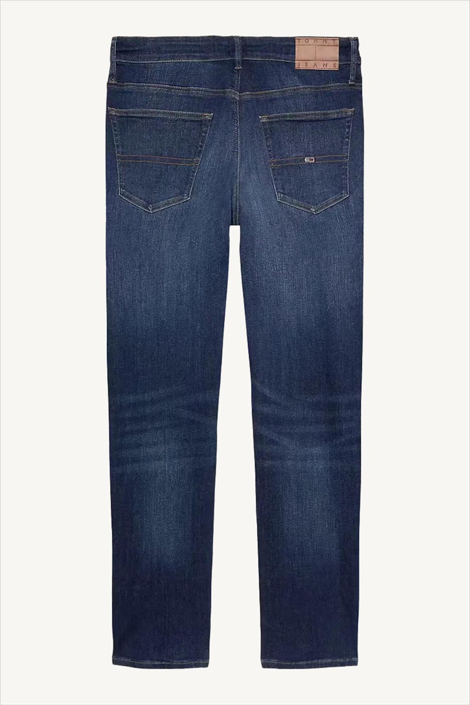 Tommy Jeans - Donkerblauwe Ryan slim straight jeans