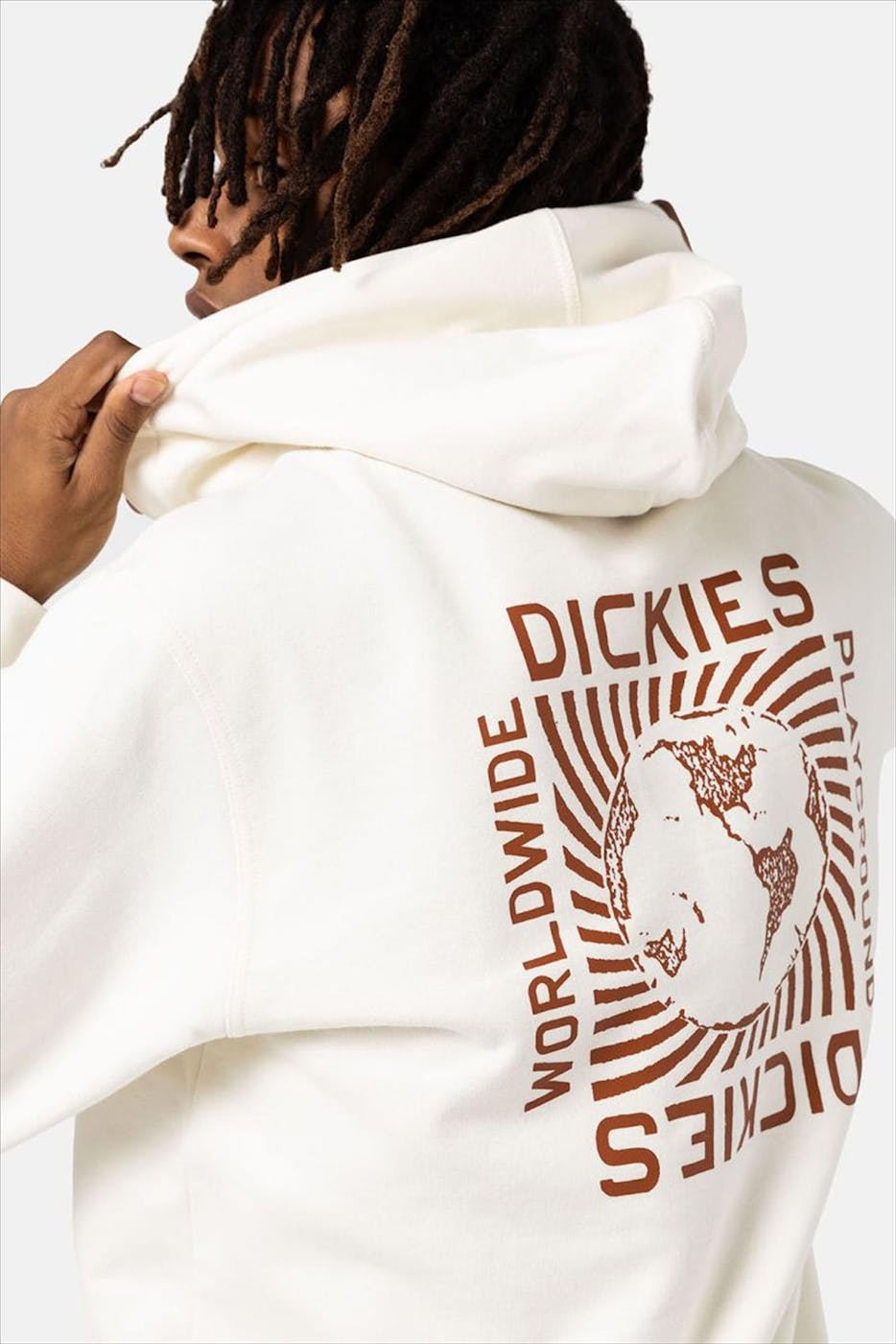 Dickies - Ecru Marbury hoodie