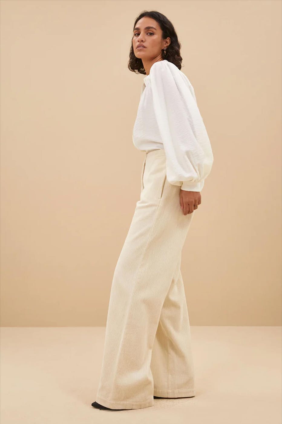 BY BAR - Ecru Olan blouse