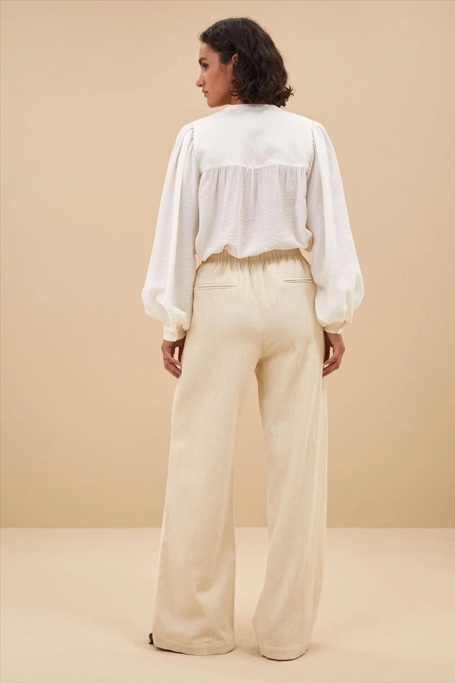 BY BAR - Ecru Olan blouse