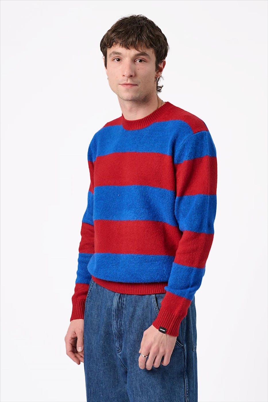 Antwrp - Rood-Blauw Gestreepte trui