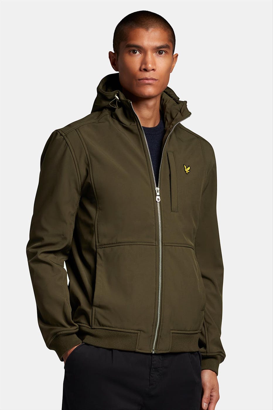 Lyle & Scott - Kaki Softshell jacket