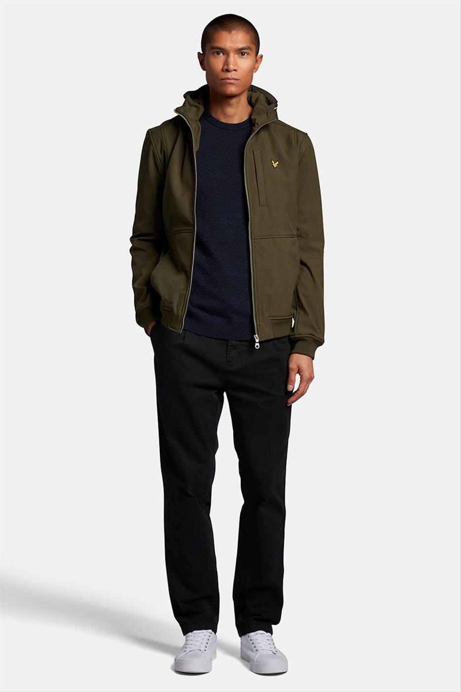 Lyle & Scott - Kaki Softshell jacket