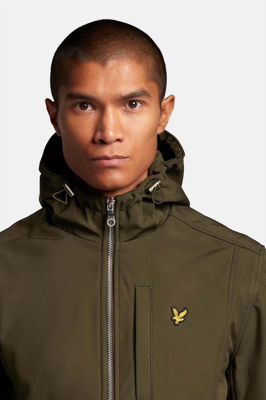 Lyle & Scott - Kaki Softshell jacket