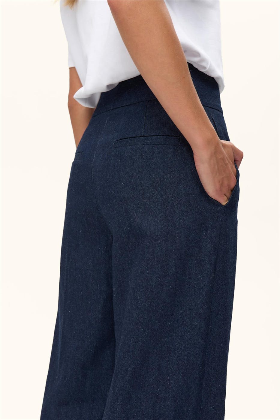 Nümph - Donkerblauwe Nubussy Denim jeans