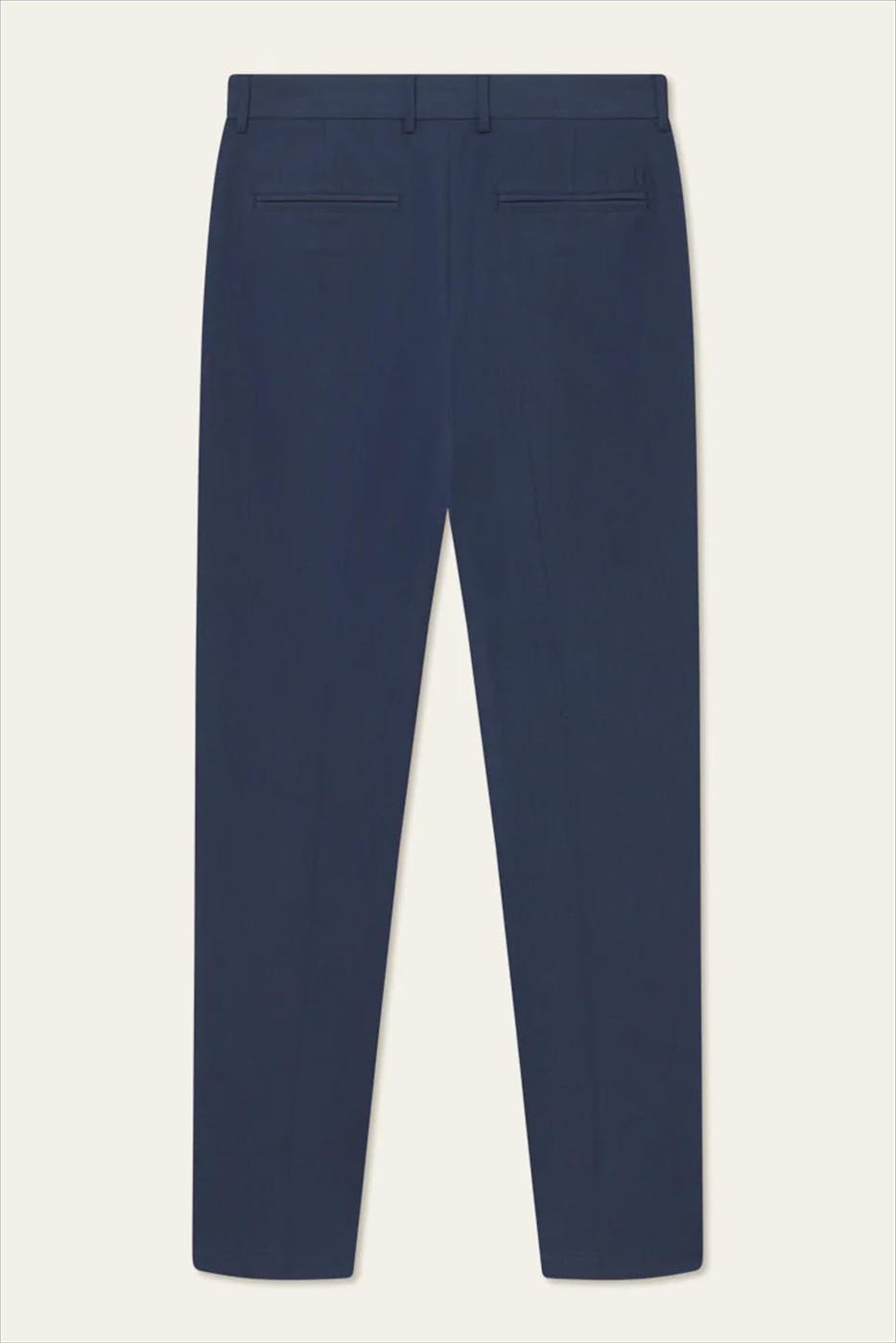 LES DEUX - Donkerblauwe Como Texture kostuumbroek