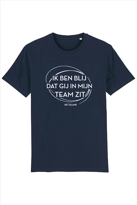 Brooklyn - Donkerblauwe Het Eiland Team T-shirt