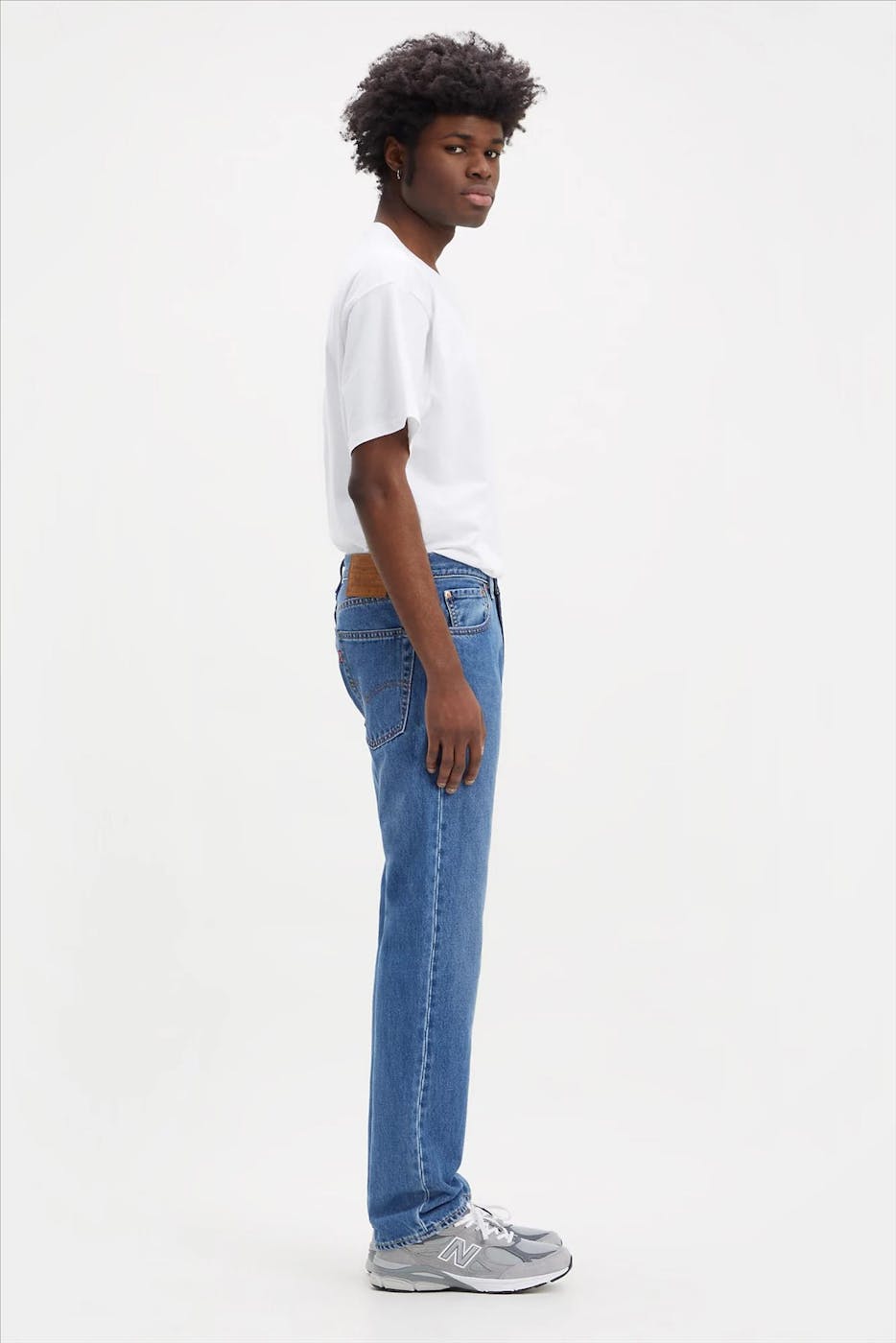 Levi's - Blauwe 551 straight jeans