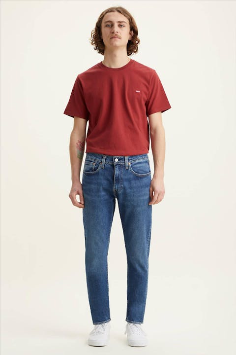 Levi's - Donkerblauwe 512 Slim Tapered jeans