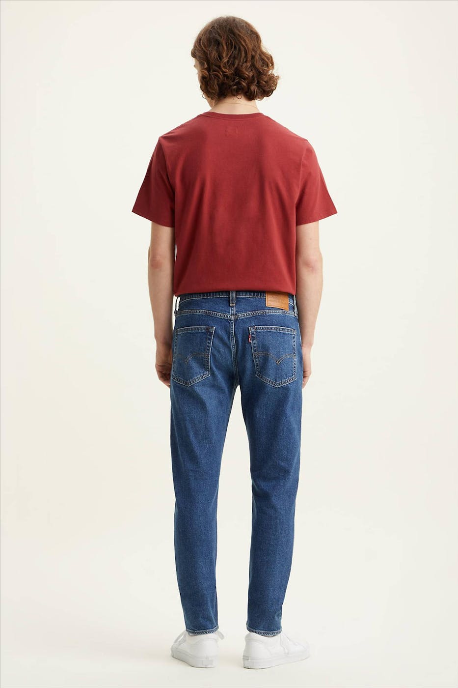 Levi's - Donkerblauwe 512 Slim Tapered jeans