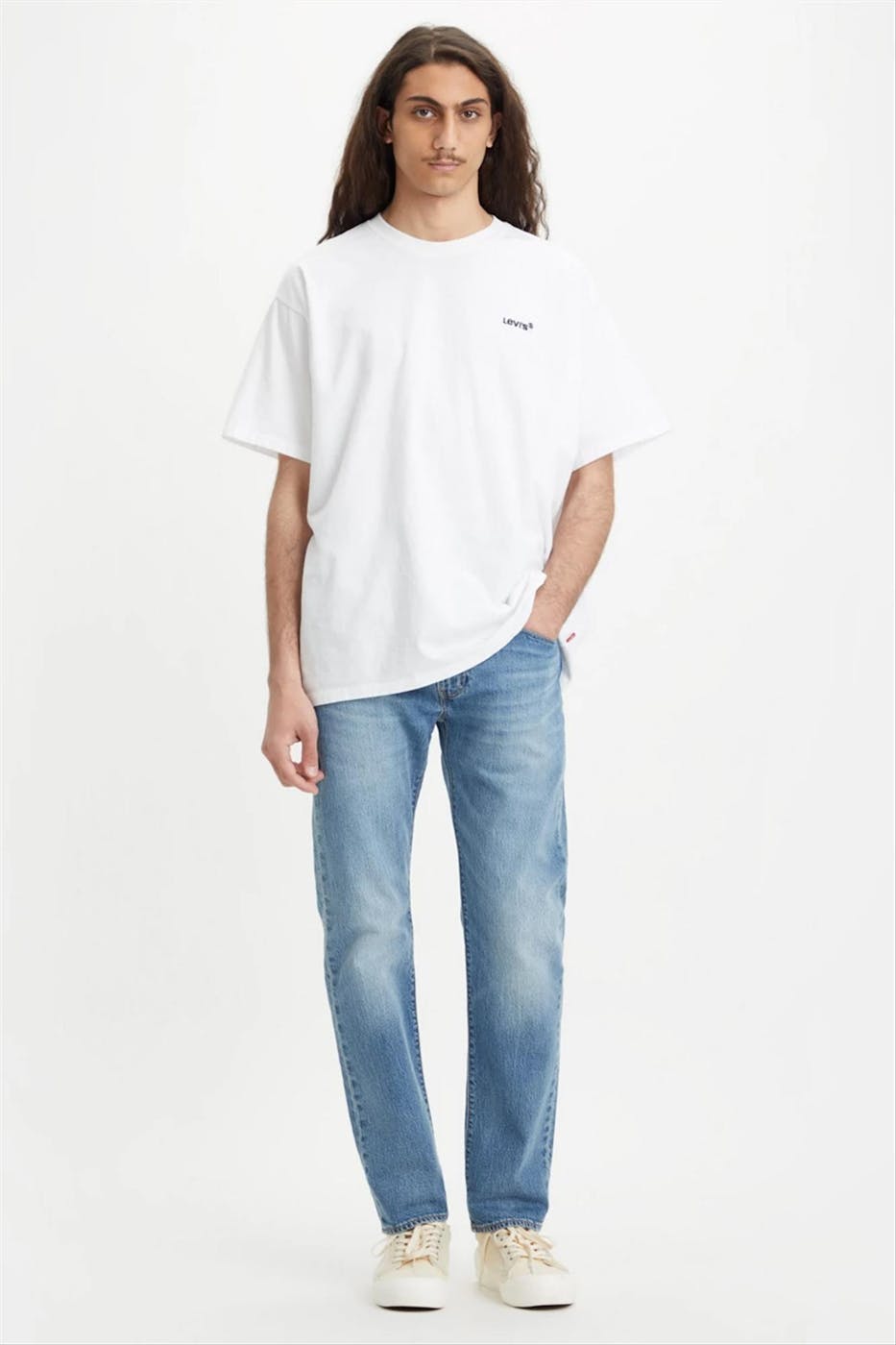 Levi's - Lichtblauwe 502 Tapered jeans