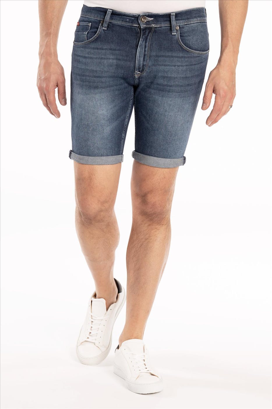 Lee Cooper - Blauwe Tim 5-pocket jeansshort